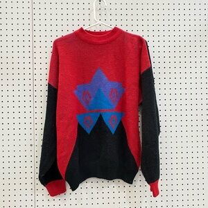 Vintage Gitano 90s Colorful Knit Sweater Mens Unisex XL

13x24